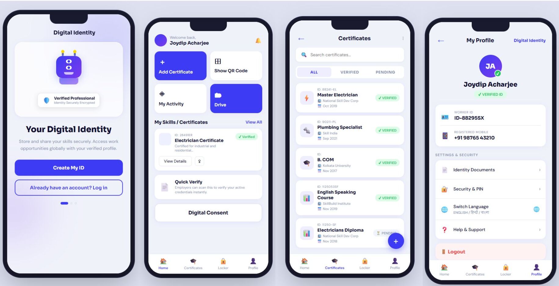 Digital Identity App